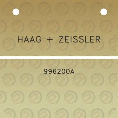 haag-zeissler-996200a