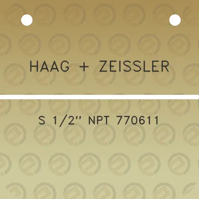 haag-zeissler-s-12-npt-770611