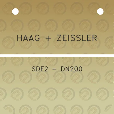 haag-zeissler-sdf2-dn200