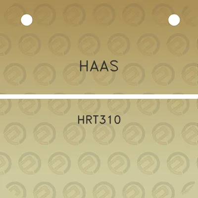 haas-hrt310