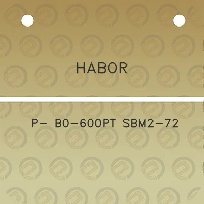 habor-p-b0-600pt-sbm2-72