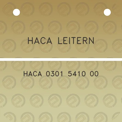 haca-leitern-haca-0301-5410-00