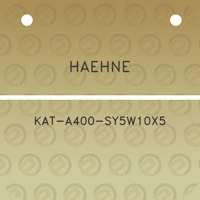 haehne-kat-a400-sy5w10x5