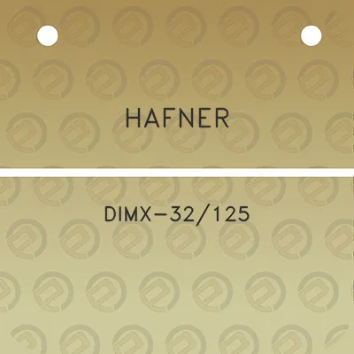 hafner-dimx-32125