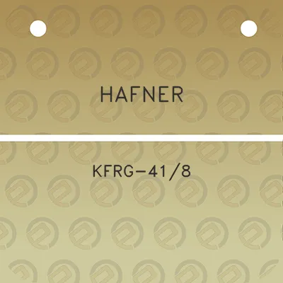 hafner-kfrg-418