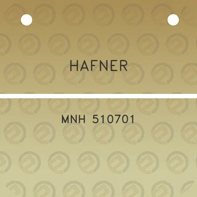 hafner-mnh-510701