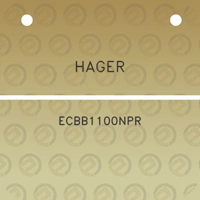 hager-ecbb1100npr