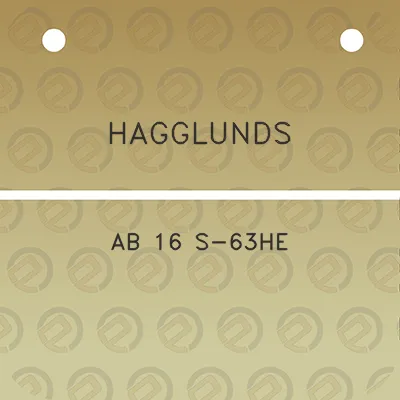 hagglunds-ab-16-s-63he