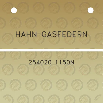 hahn-gasfedern-254020-1150n