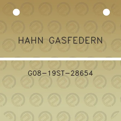 hahn-gasfedern-g08-19st-28654