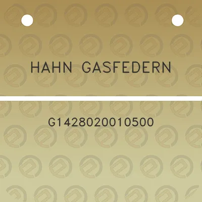 hahn-gasfedern-g1428020010500