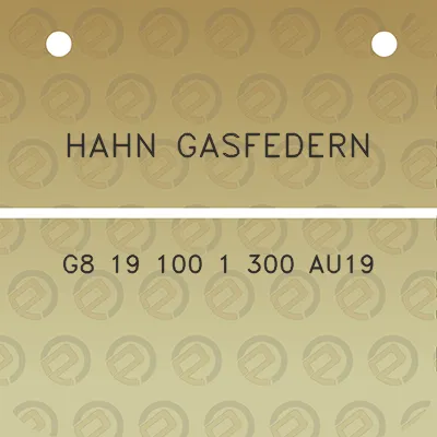 hahn-gasfedern-g8-19-100-1-300-au19