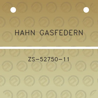 hahn-gasfedern-zs-52750-11