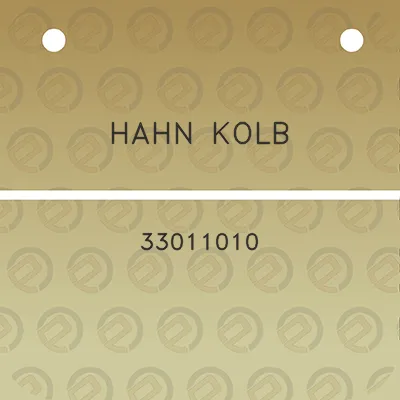 hahn-kolb-33011010