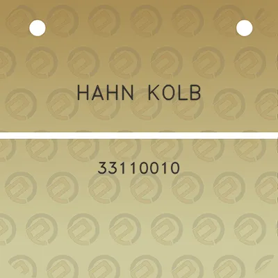 hahn-kolb-33110010