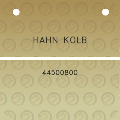 hahn-kolb-44500800