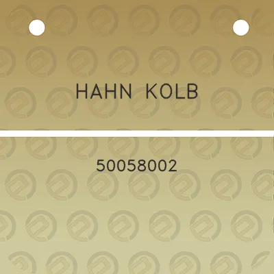 hahn-kolb-50058002