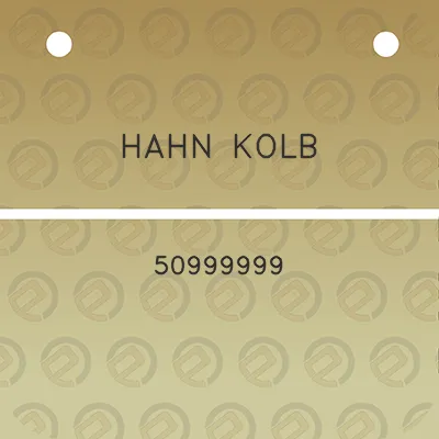 hahn-kolb-50999999