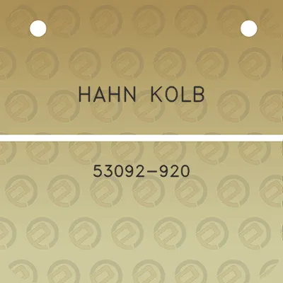 hahn-kolb-53092-920