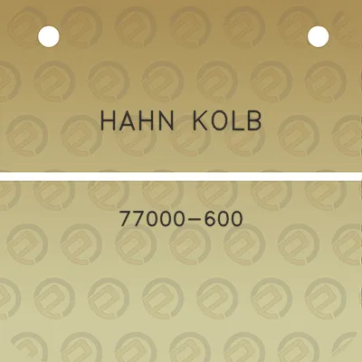 hahn-kolb-77000-600