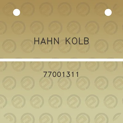 hahn-kolb-77001311