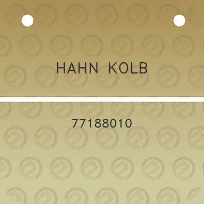 hahn-kolb-77188010