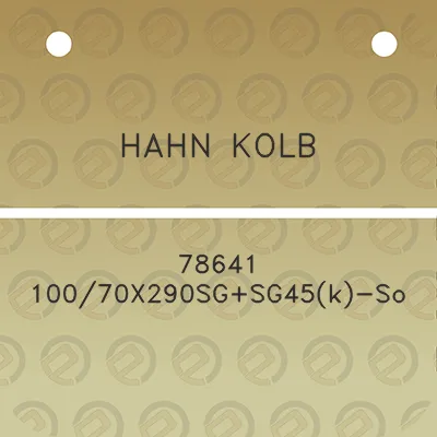 hahn-kolb-78641-10070x290sgsg45k-so