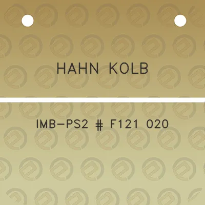 hahn-kolb-imb-ps2-f121-020