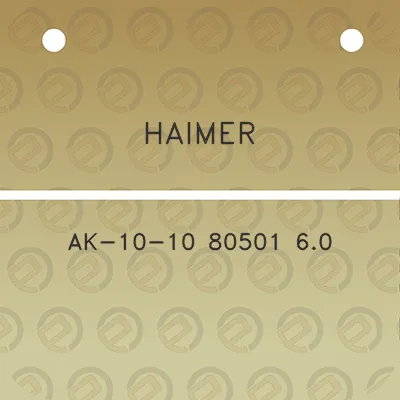 haimer-ak-10-10-80501-60