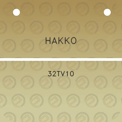 hakko-32tv10