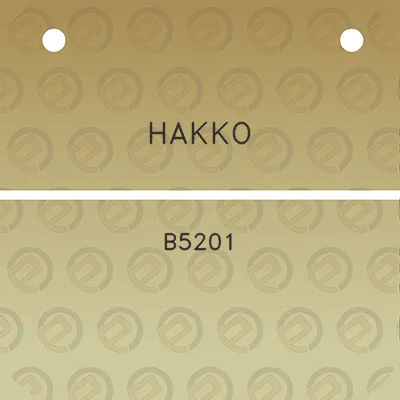 hakko-b5201