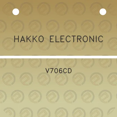 hakko-electronic-v706cd