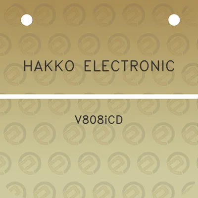 hakko-electronic-v808icd