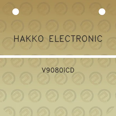 hakko-electronic-v9080icd