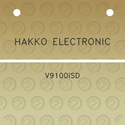 hakko-electronic-v9100isd