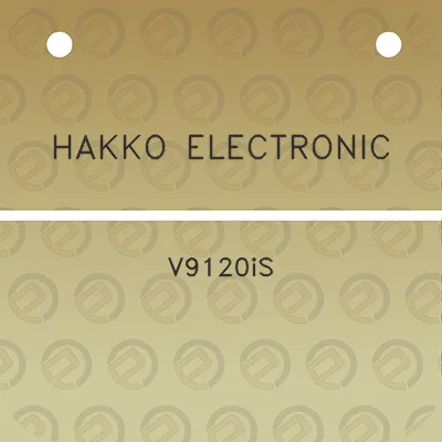 hakko-electronic-v9120is