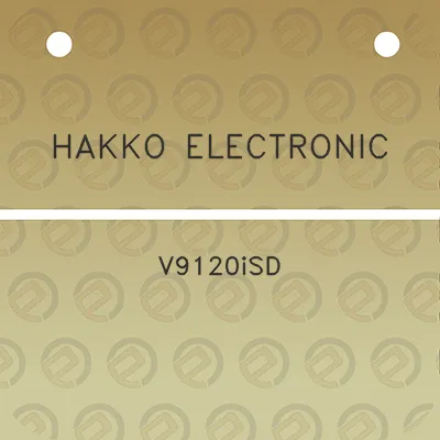 hakko-electronic-v9120isd