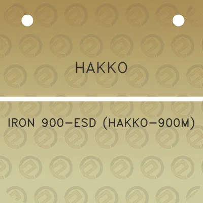 hakko-iron-900-esd-hakko-900m