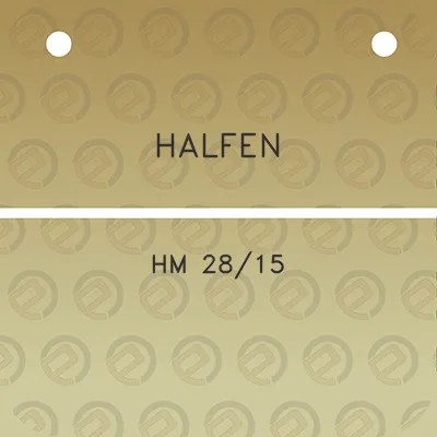 halfen-hm-2815