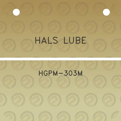 hals-lube-hgpm-303m