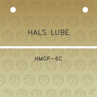 hals-lube-hmgp-6c