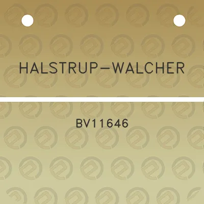 halstrup-walcher-bv11646