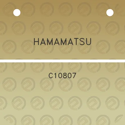 hamamatsu-c10807