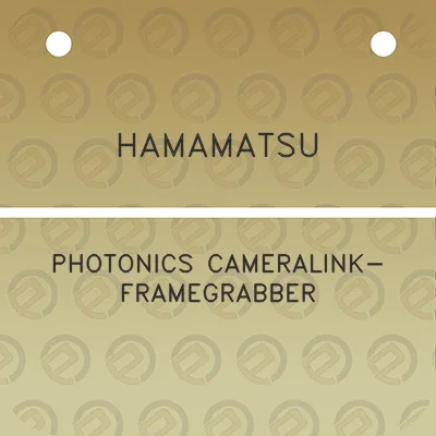 hamamatsu-photonics-cameralink-framegrabber