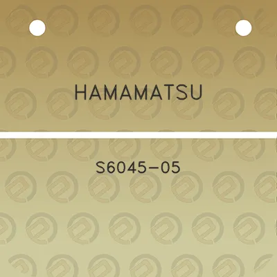 hamamatsu-s6045-05