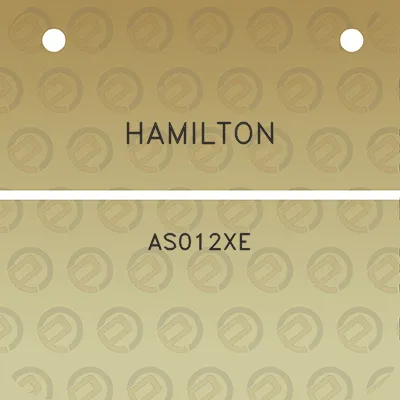 hamilton-as012xe