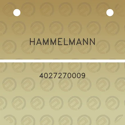 hammelmann-4027270009