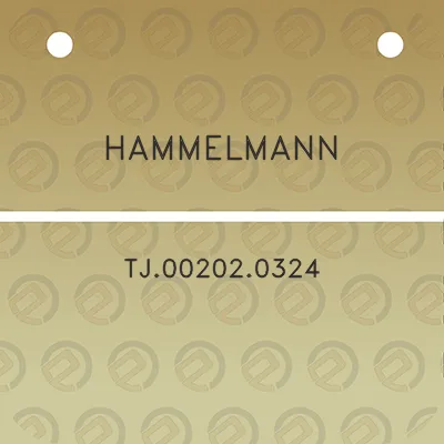 hammelmann-tj002020324