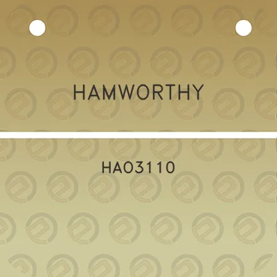 hamworthy-hao3110