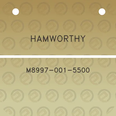 hamworthy-m8997-001-5500